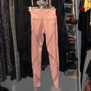 AOL pink leggings